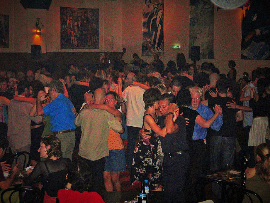 Salón Canning, Mina Milonga