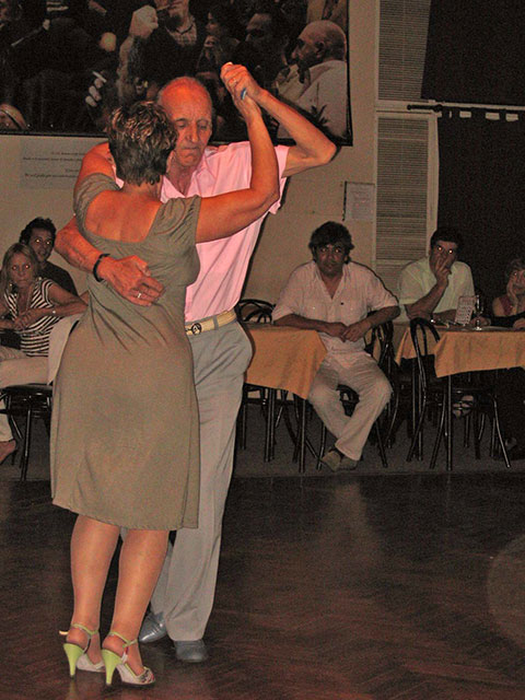 Salón Canning, Mina Milonga