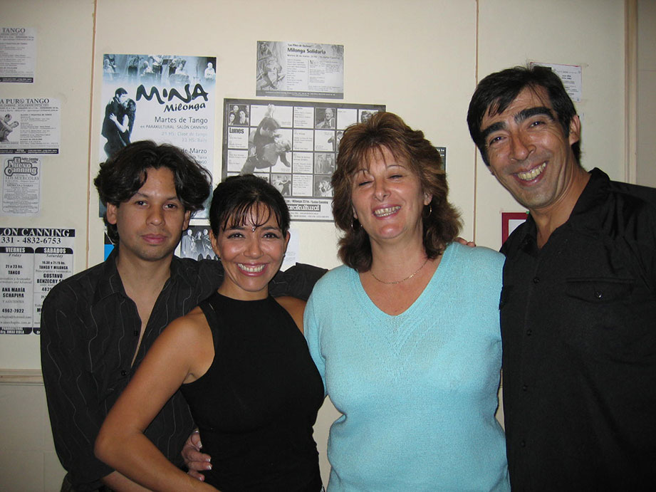 Salón Canning, Mina Milonga