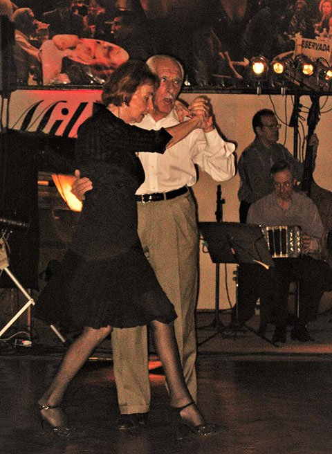 Salón Canning, Mina Milonga